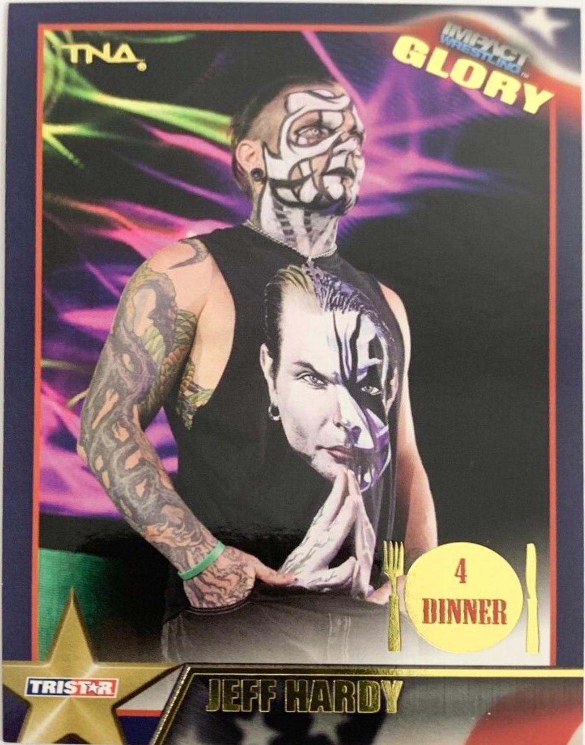 Jeff Hardy #107 Wrestling Cards 2013 TriStar TNA Impact Glory