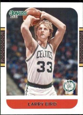 Larry Bird #1 Basketball Cards 2022 Panini Donruss Retro Series