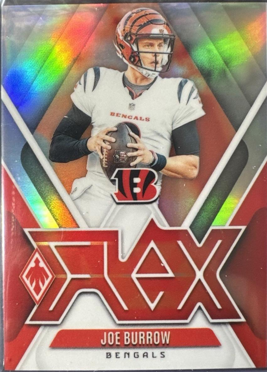 Joe Burrow #2 Football Cards 2024 Panini Phoenix Flex