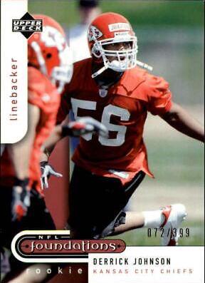 Derrick Johnson #124 2005 Upper Deck Foundations Football
