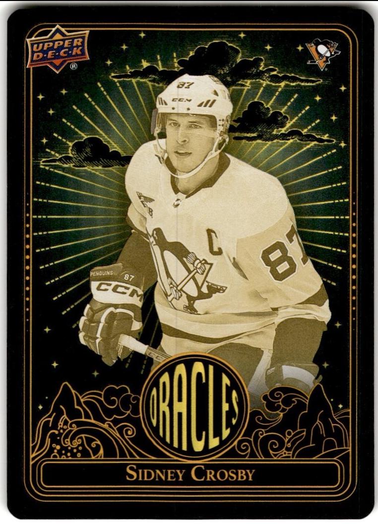 Sidney Crosby #O-2 Hockey Cards 2024 Upper Deck Oracles