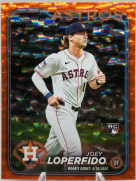 Joey Loperfido [Orange Crackle Foilboard] #US147