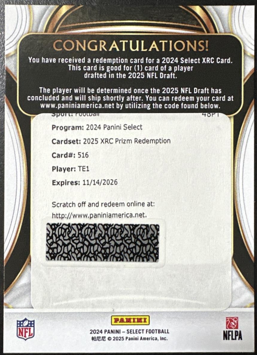 2024 Colston Loveland [Black Prizm] #516
