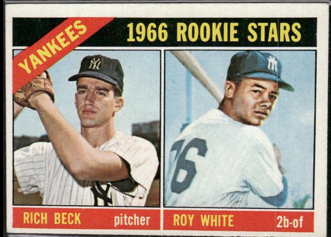 1966 Yankees Rookie Stars #234 Baseball Cards 1966 Topps