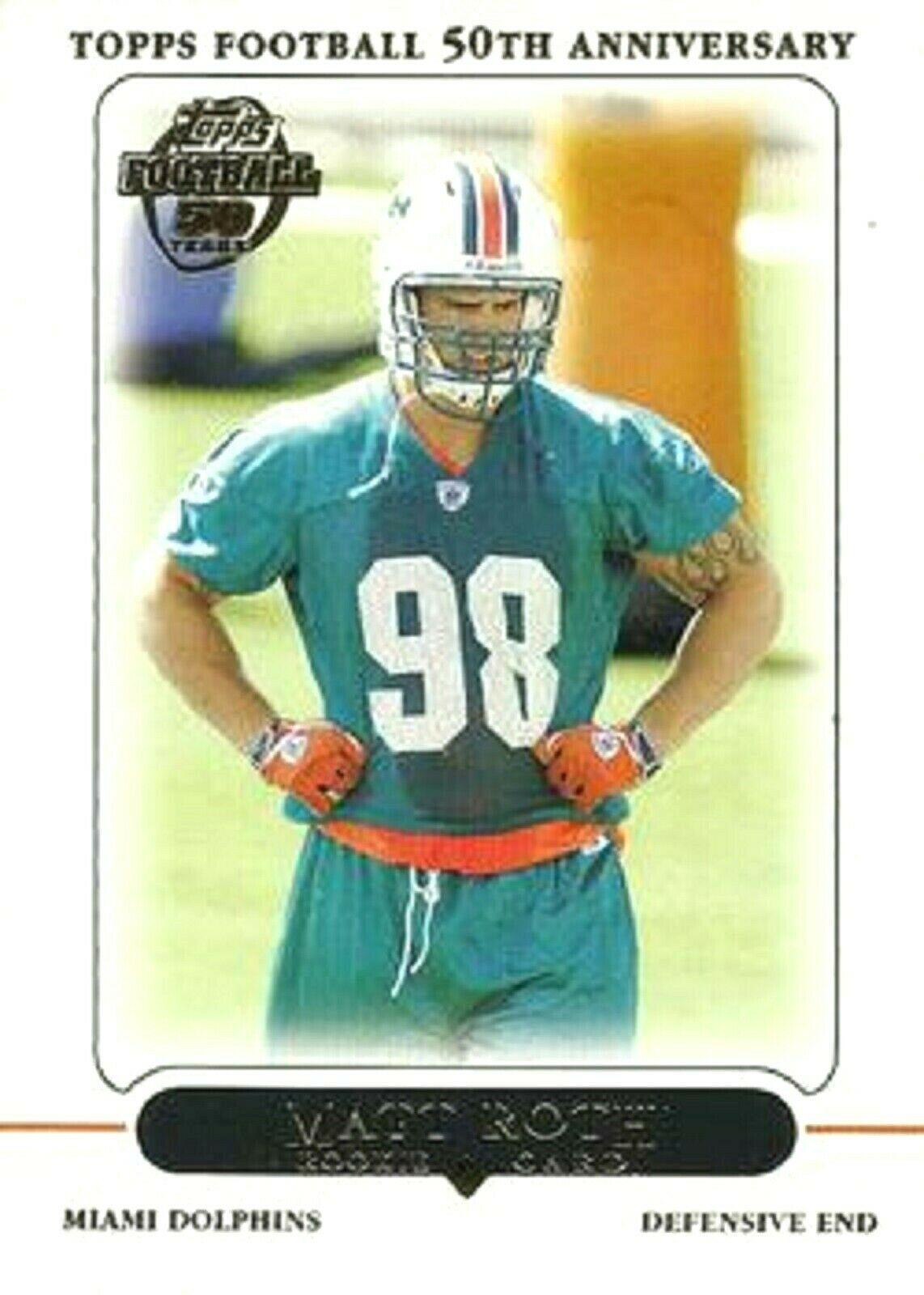 Matt Roth #398 Football Cards 2005 Topps