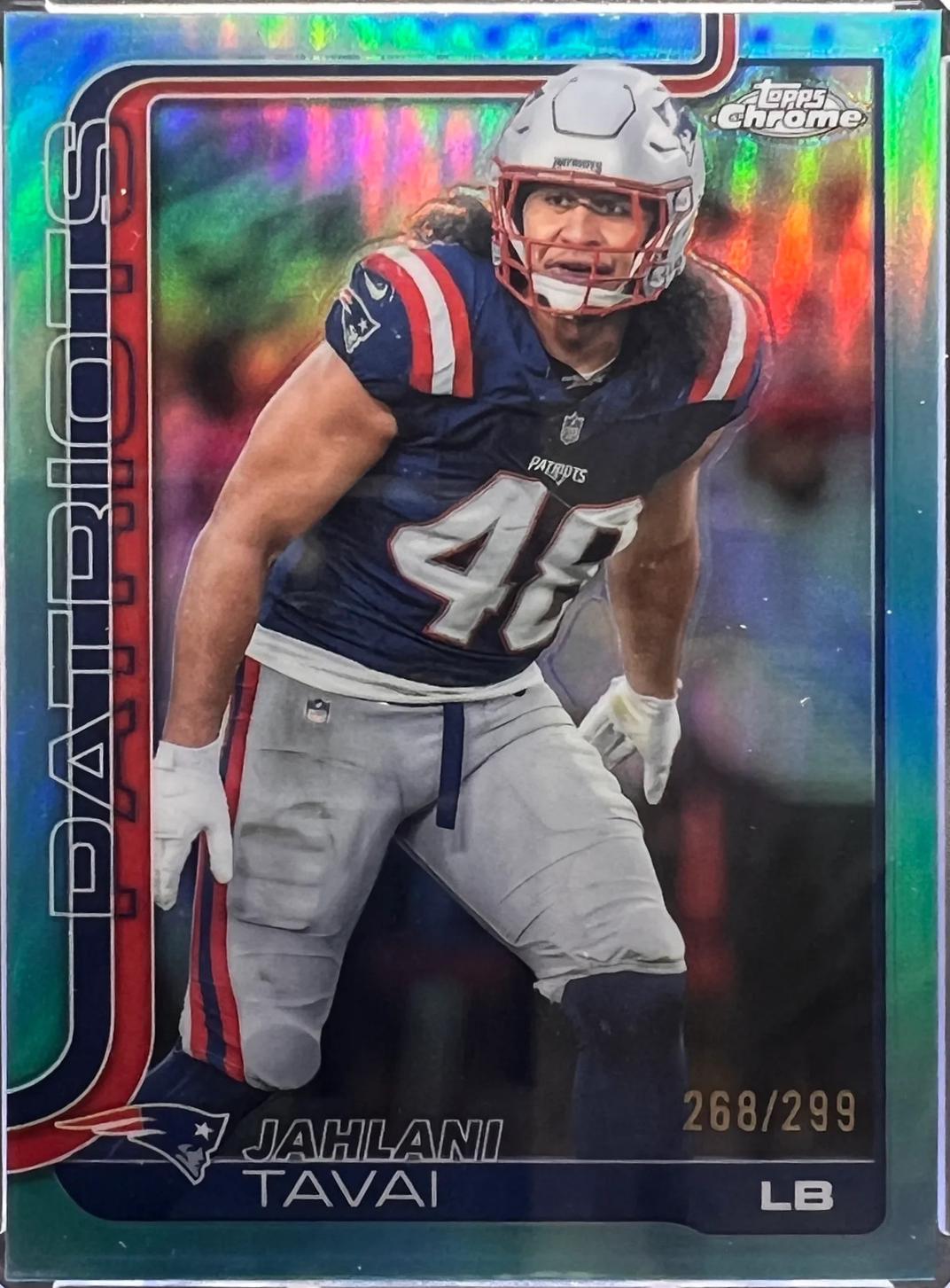 Jahlani Tavai [Green Refractor] #213 Prices | 2025 Topps Chrome