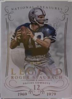 Roger Staubach #118 2014 Panini National Treasures Football