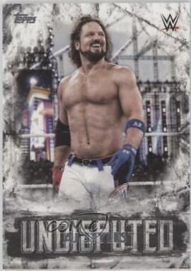 AJ Styles #1 Wrestling Cards 2018 Topps WWE Undisputed