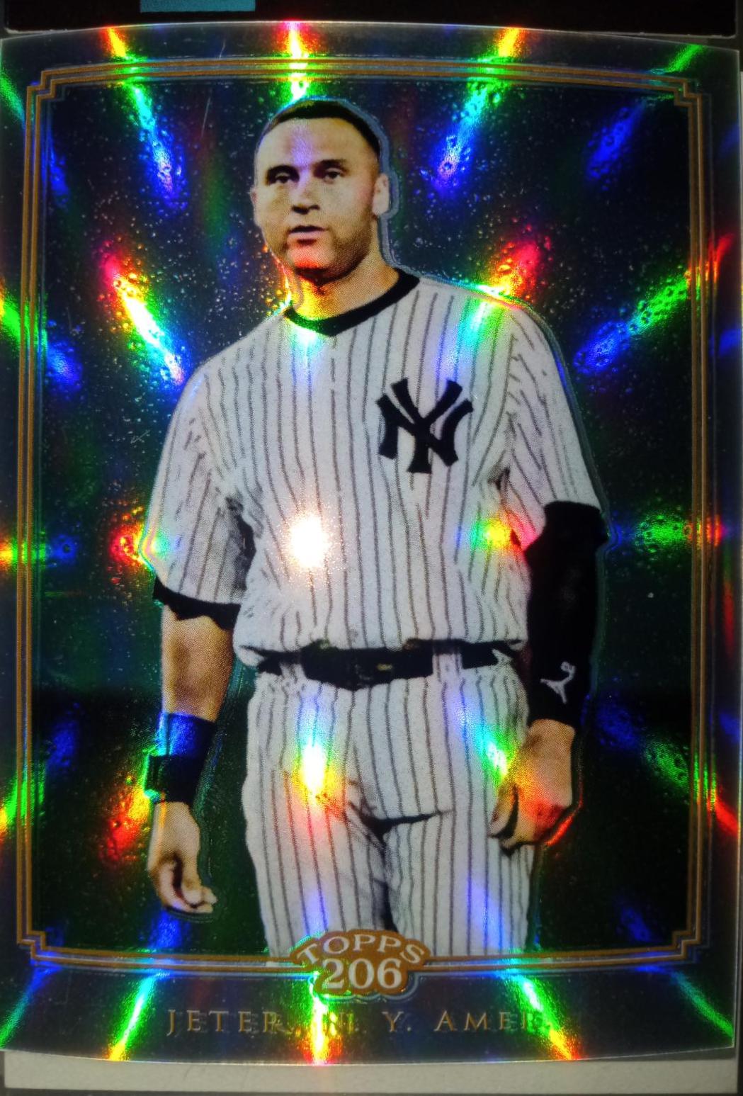 Derek Jeter #TC30 Baseball Cards 2010 Topps Chrome 206