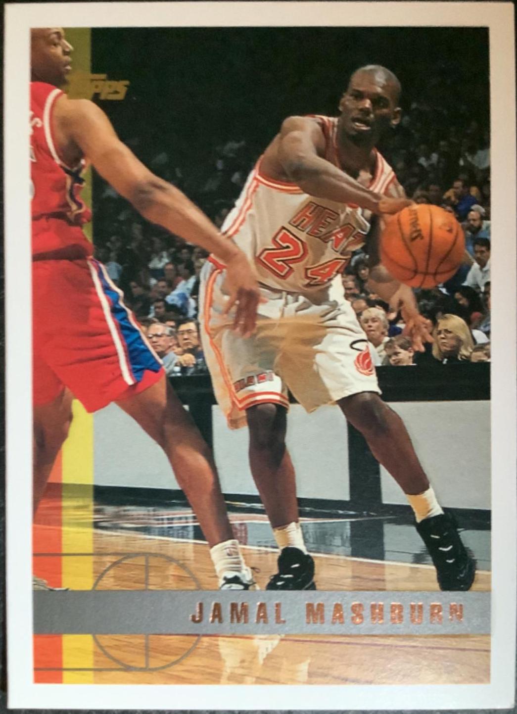 Jamal Mashburn #14 Basketball Cards 1997 Topps