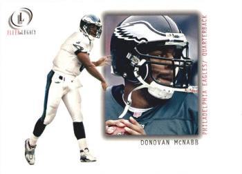 Donovan McNabb #1 Football Cards 2001 Fleer Legacy
