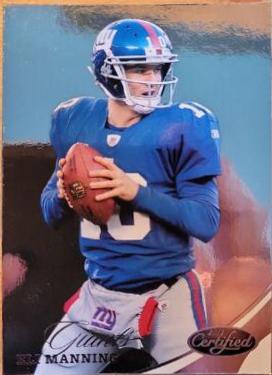 Eli Manning #72 2012 Panini Certified Football