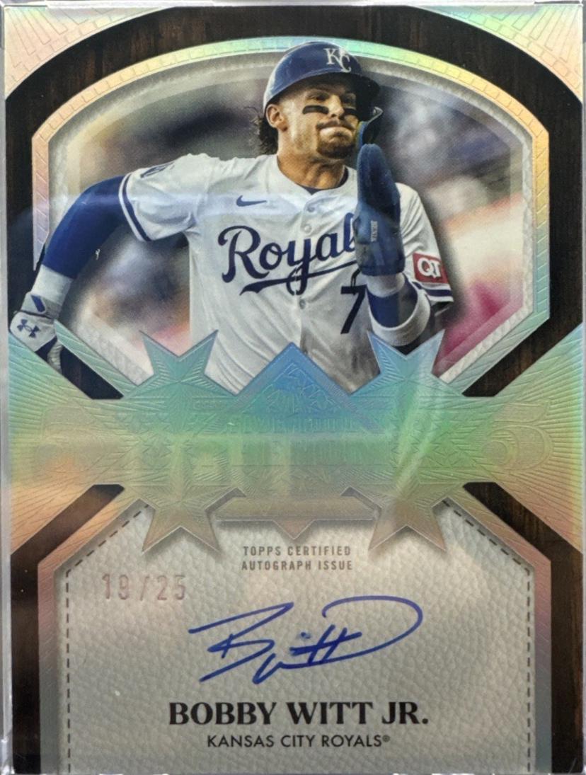 Bobby Witt Jr. #FTPA-BWJ Prices | 2025 Topps Five Star Five Tool 