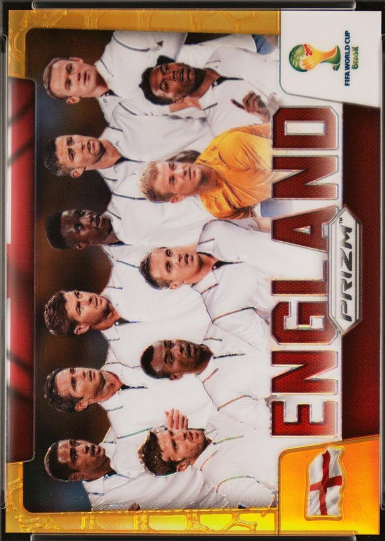 England [Gold Prizm] #13