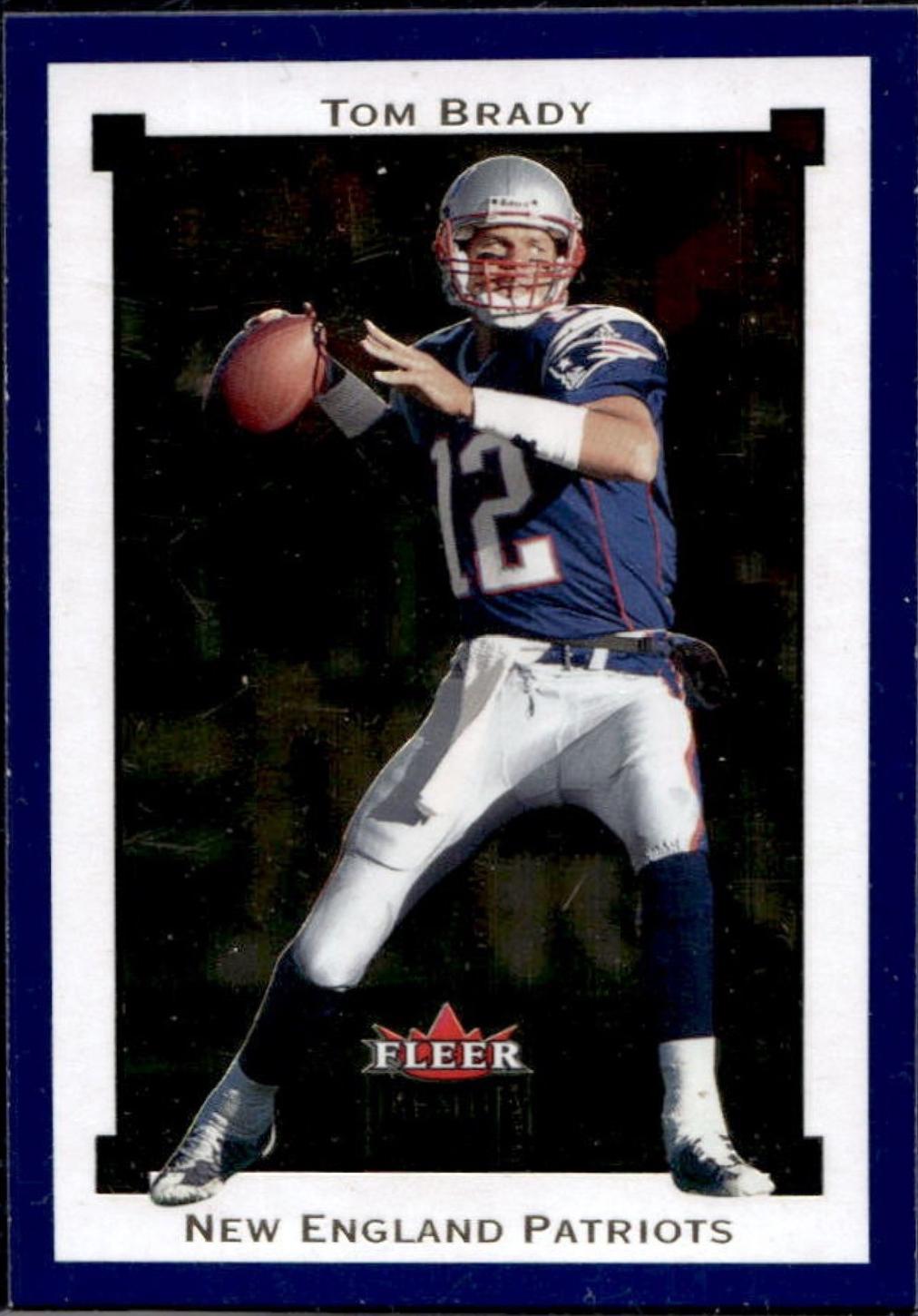 Tom Brady #106 2002 Fleer Premium Football
