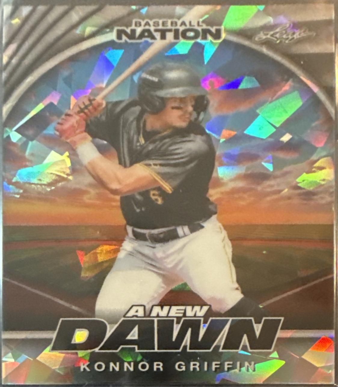 Konnor Griffin #NB-67 2025 Leaf Baseball Nation New Dawn