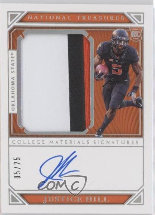 Justice Hill [College Materials Signatures Silver] #112