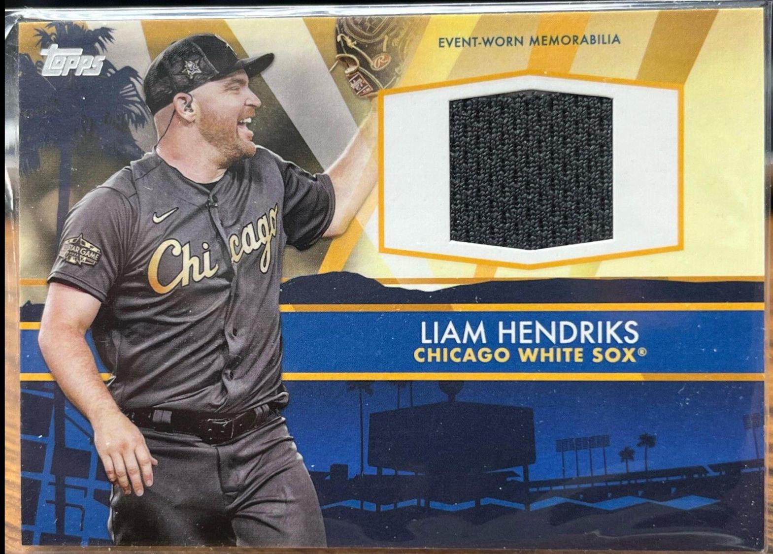 Liam Hendriks #ASSC-LH 2022 Topps Update All Star Stitches Relics Baseball