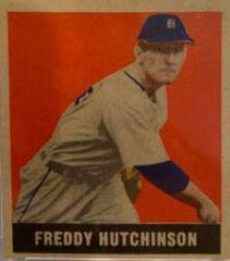 Freddy Hutchinson #163 Baseball Cards 1948 Leaf Prices