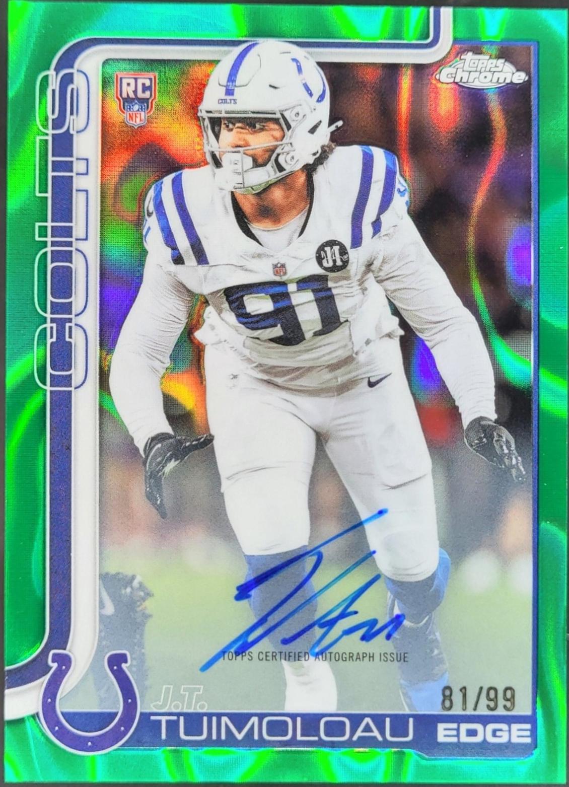 JT Tuimoloau [Green Lava Refractor] #RA-JT