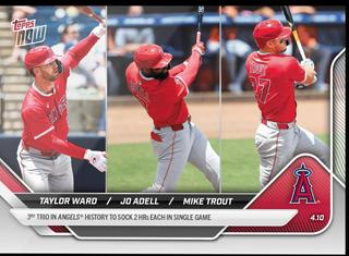 Taylor Ward / Jo Adell / Mike Trout