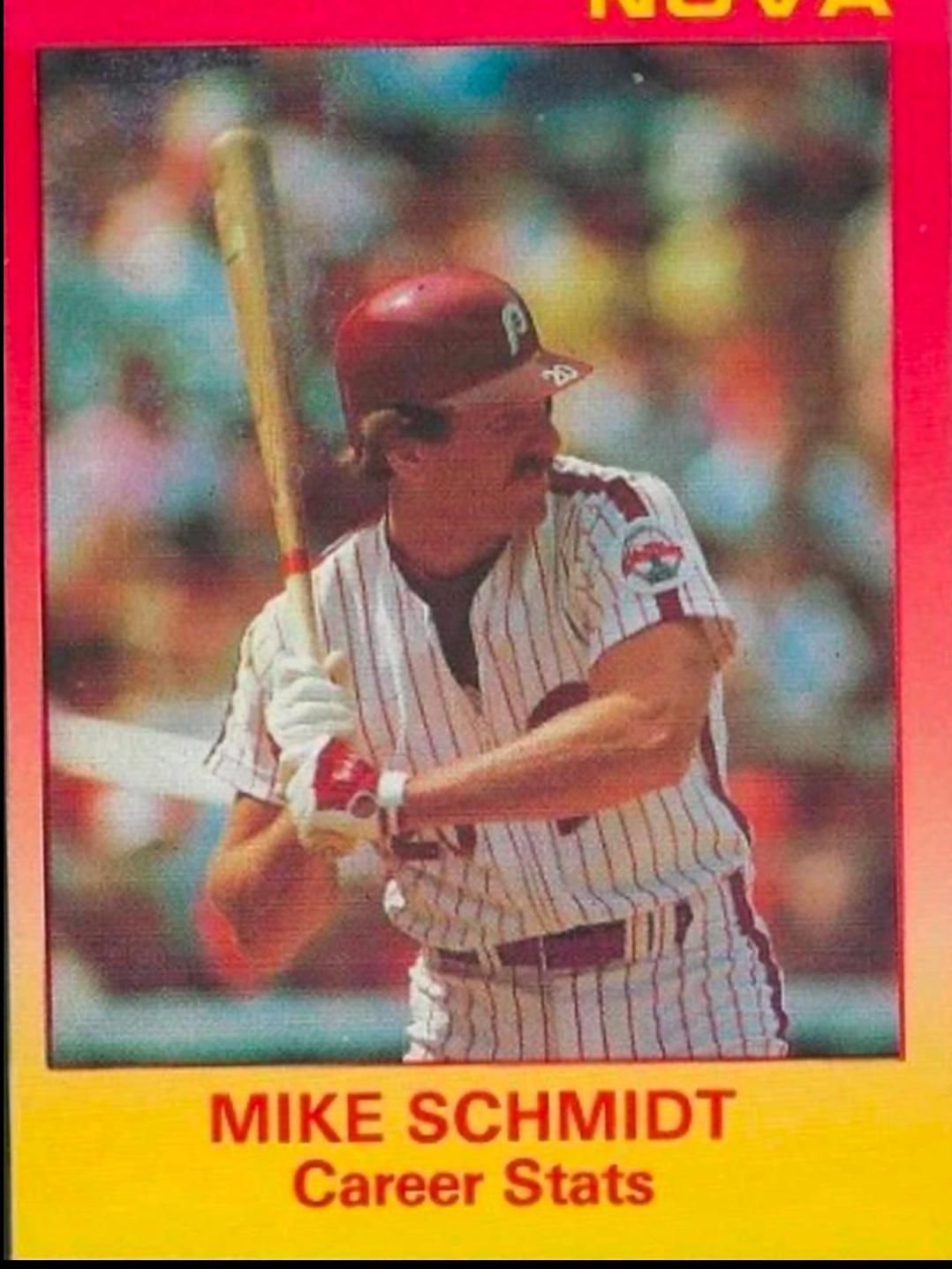 Mike Schmidt #127 1988 Star Nova Baseball