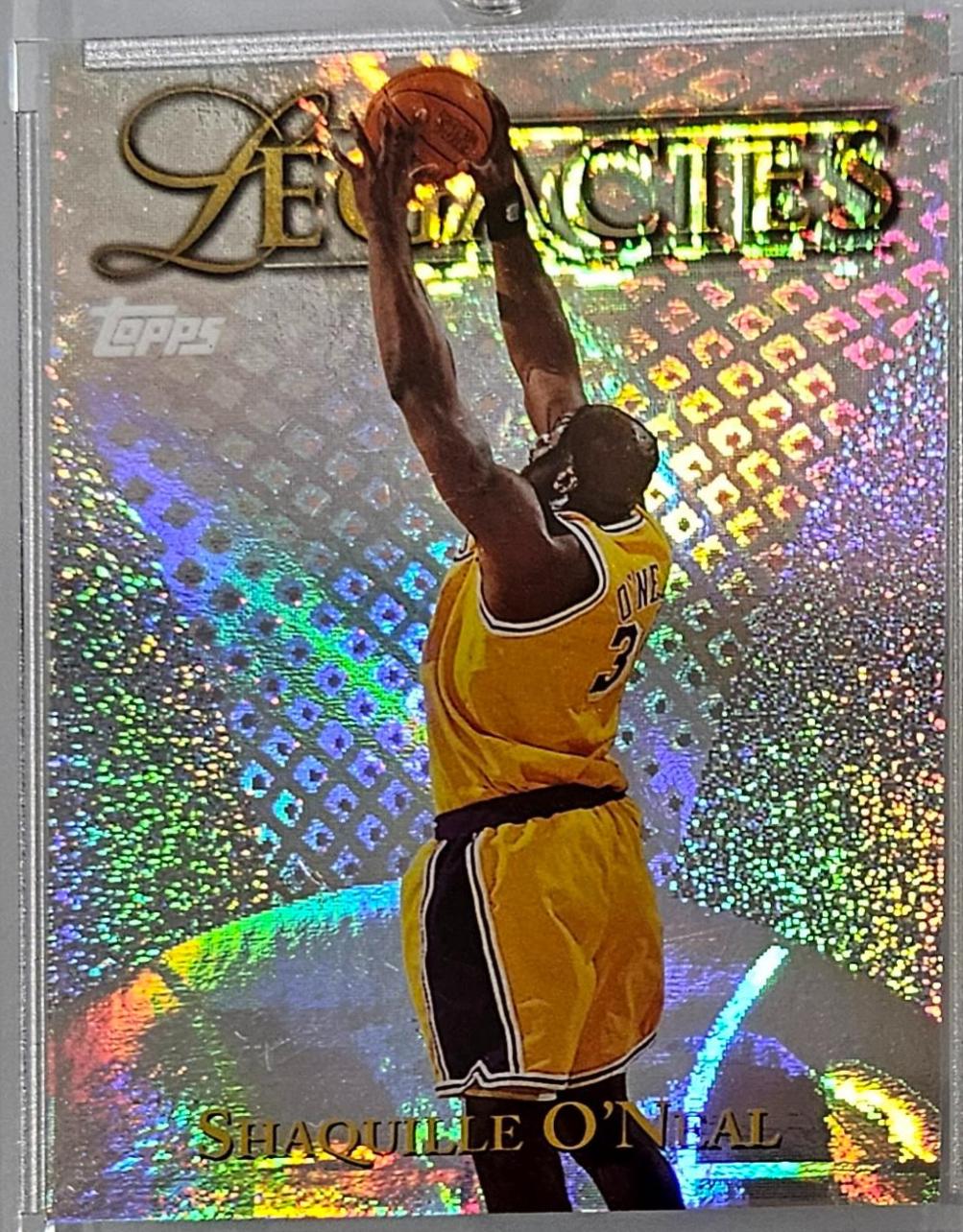 Shaquille O'Neal #L5 Basketball Cards 1998 Topps Legacies