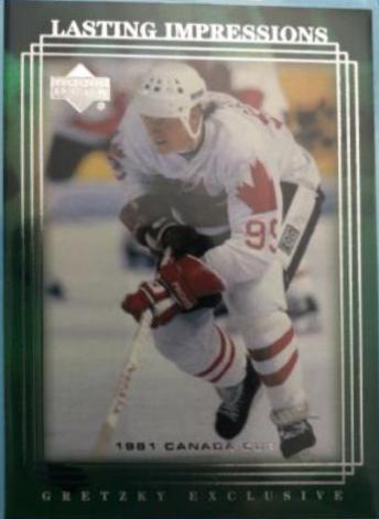 Wayne Gretzky #88 Hockey Cards 1999 Upper Deck Gretzky Exclusives