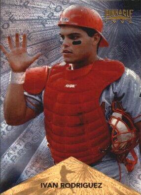Ivan Rodriguez #23 Baseball Cards 1996 Pinnacle Starburst