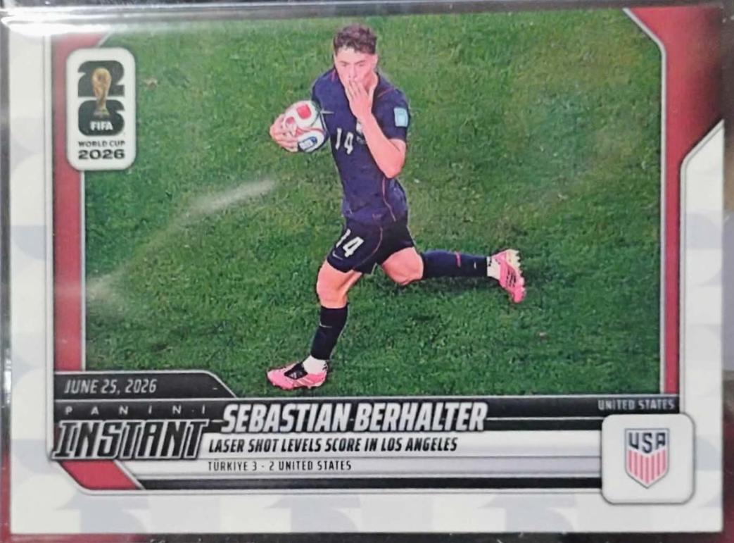 Sebastian Berhalter #137 2026 Panini Instant FIFA