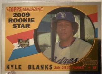 Kyle Blanks #162 Baseball Cards 2009 Topps Heritage Chrome