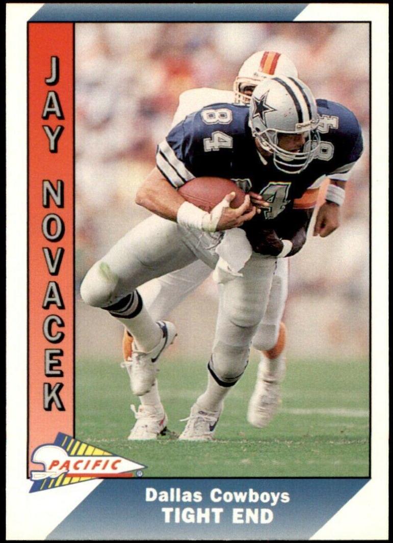 Jay Novacek #104 Football Cards 1991 Pacific