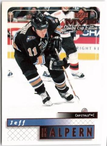 Jeff Halpern #191 Hockey Cards 1999 Upper Deck MVP Stanley Cup Edition