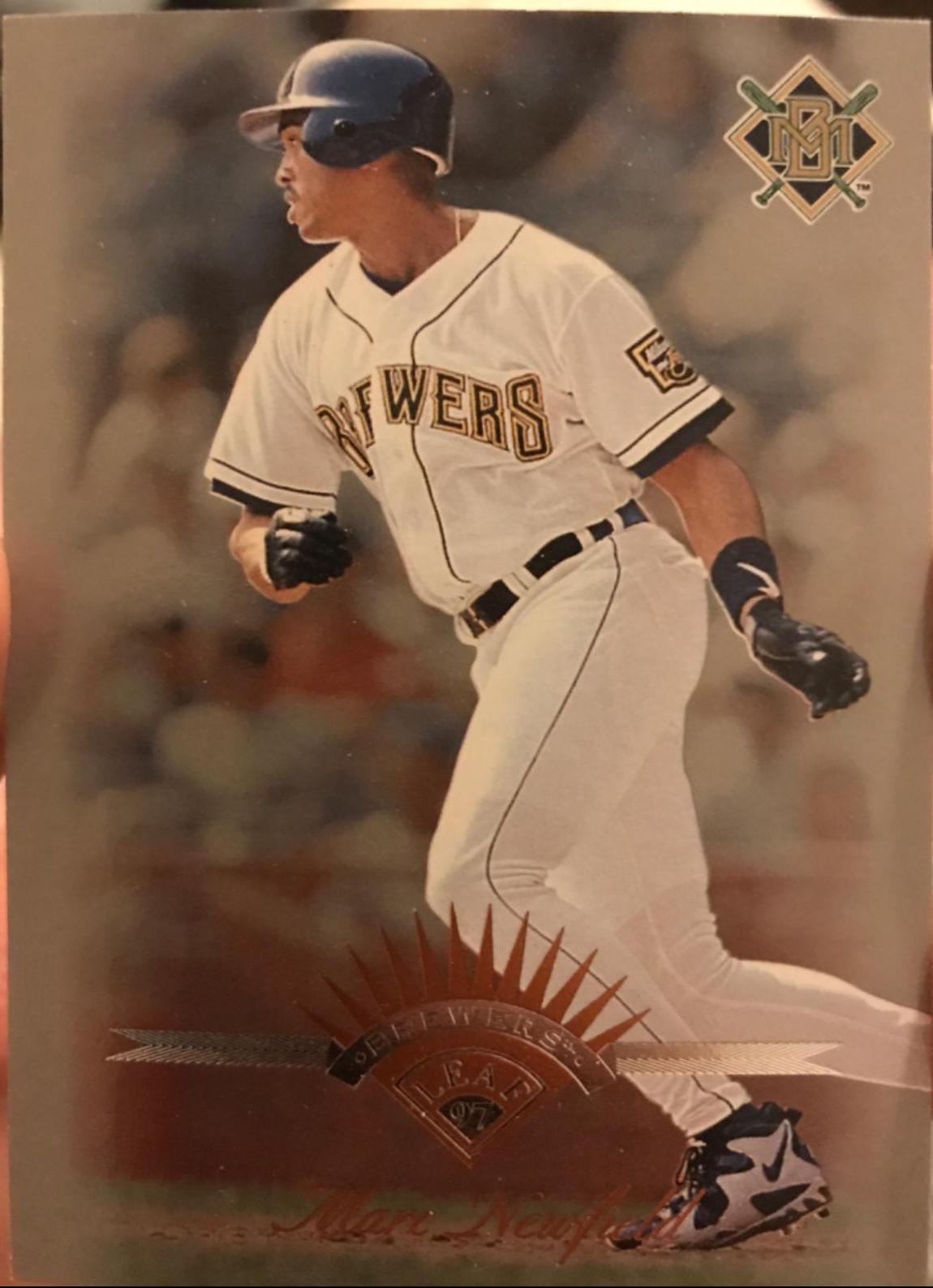 Marc Newfield #95 Baseball Cards 1997 Leaf