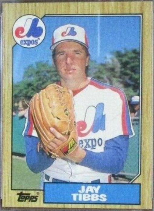 Jay Tibbs #9 Baseball Cards 1987 Topps