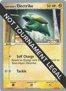 Team Aqua's Electrike