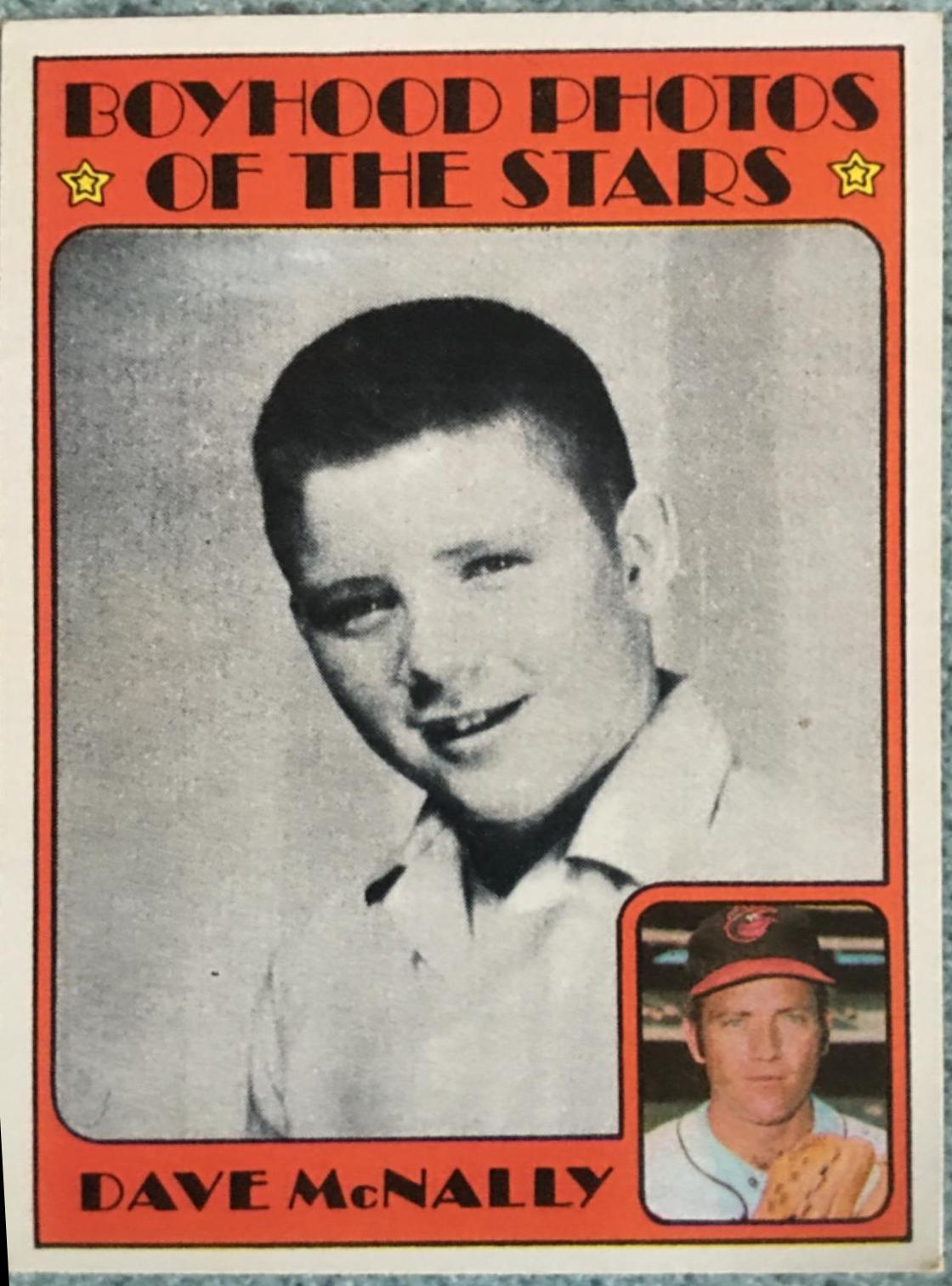 1972 Dave McNally [Boyhood Photo] #344
