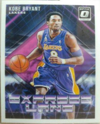 Kobe Bryant #5 Basketball Cards 2018 Panini Donruss Optic Express Lane