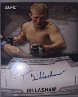 TJ Dillashaw #KA-TD Ufc Cards 2014 Topps UFC Knockout Autographs