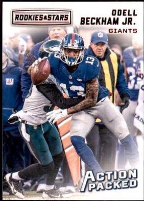 Odell Beckham Jr. #5 Football Cards 2016 Panini Certified Gold Team