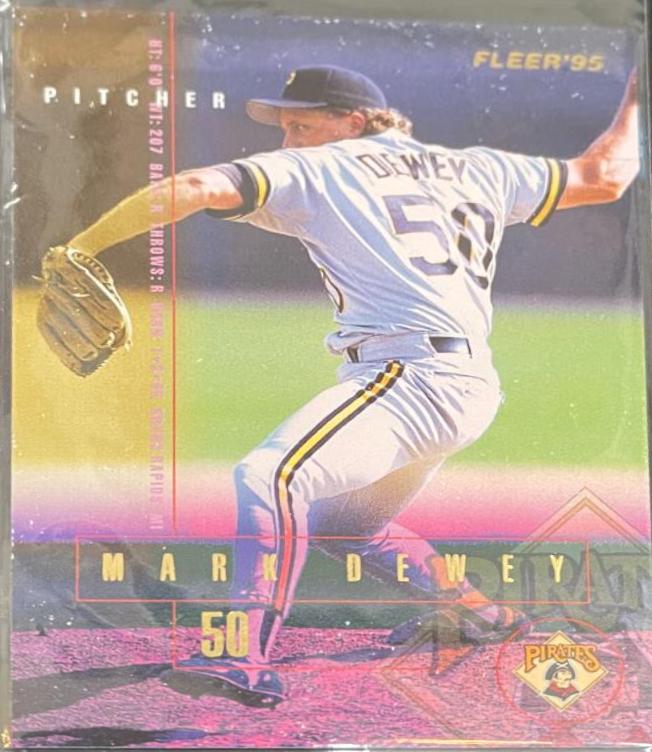 Mark Dewey #477 Baseball Cards 1995 Fleer