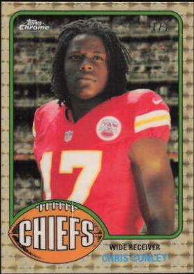 Chris Conley #76-CC Football Cards 2015 Topps Chrome 1976