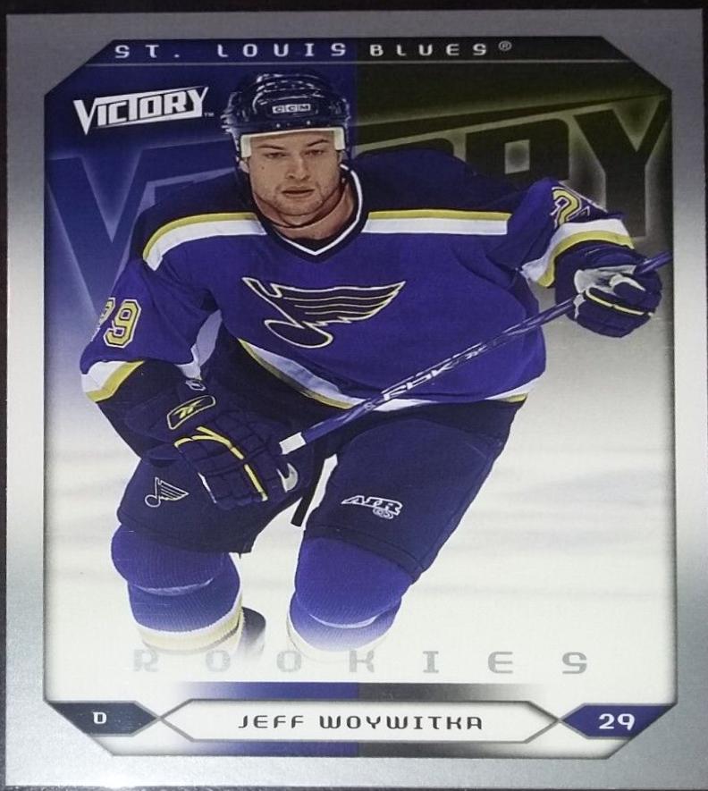 Jeff Woywitka #257 Hockey Cards 2005 Upper Deck Victory