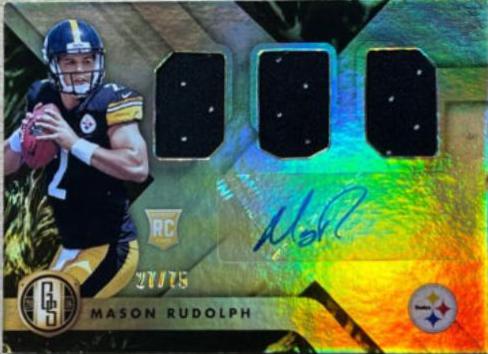 Mason Rudolph #280 2018 Panini Gold Standard Football