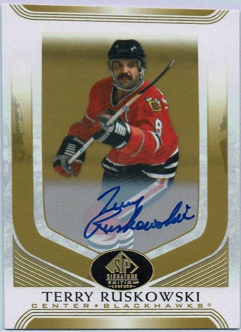 Terry Ruskowski [Gold Spectrum Autograph] #129