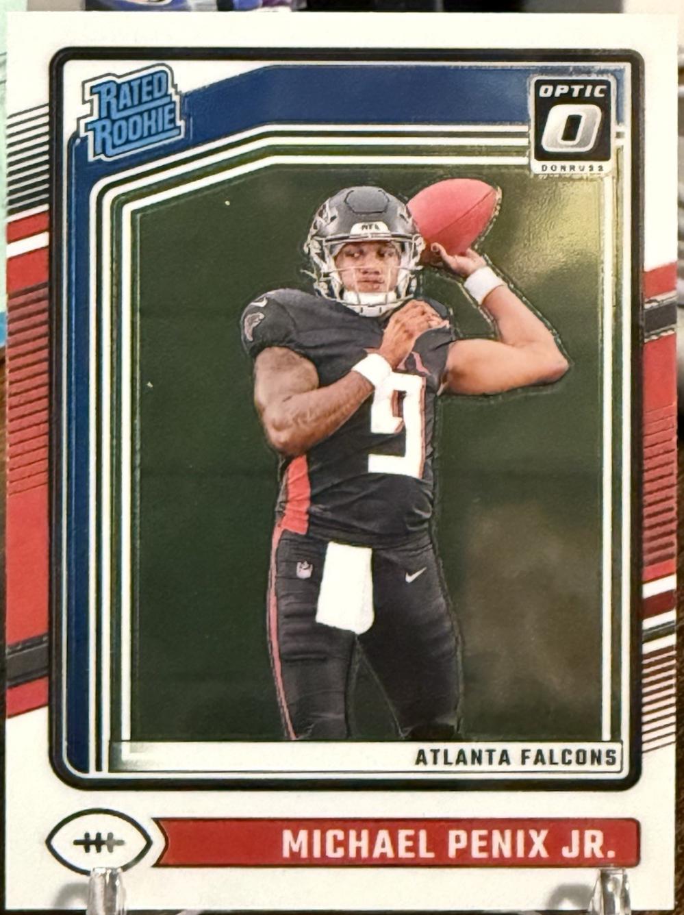 Michael Penix Jr. #279 Football Cards 2024 Panini Donruss Optic