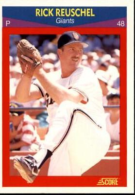 Rick Reuschel #7 Baseball Cards 1990 Score Superstars