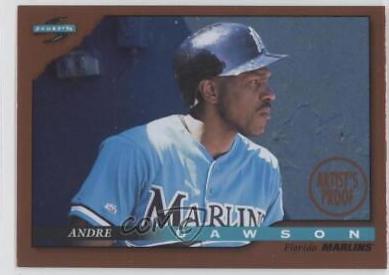Andre Dawson #44 1996 Score Dugout Collection Baseball