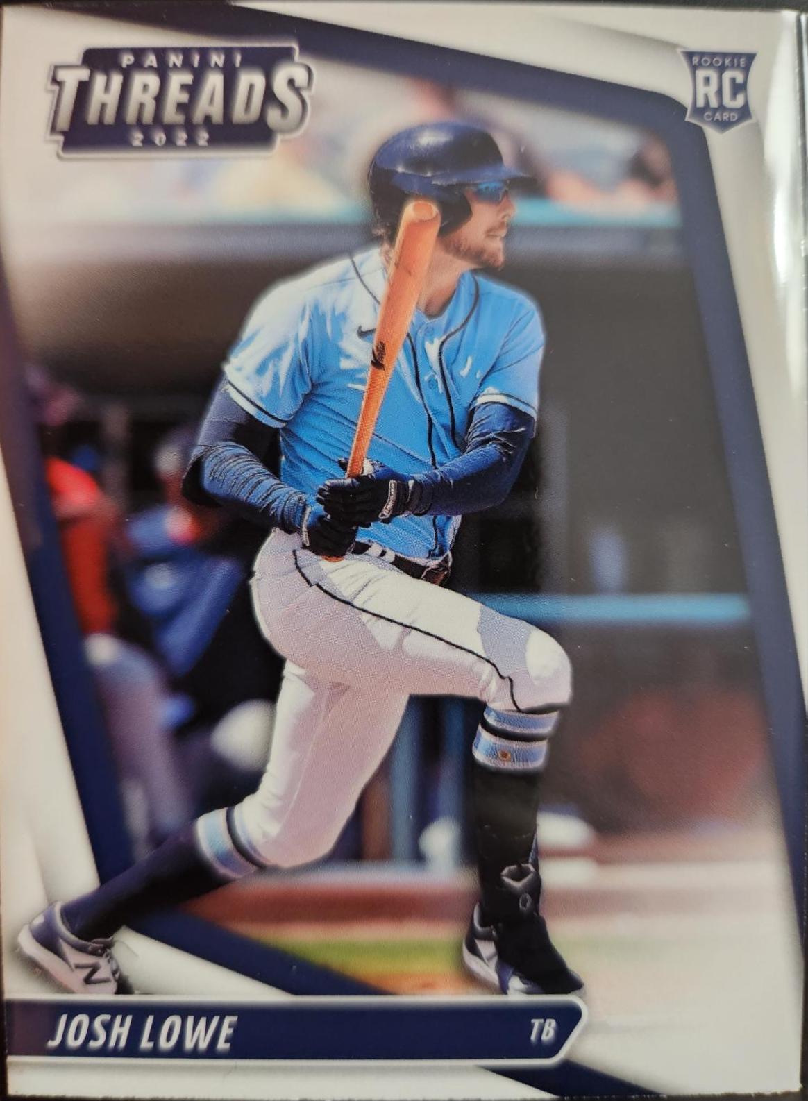 Josh Lowe #9 Baseball Cards 2022 Panini Chronicles Threads