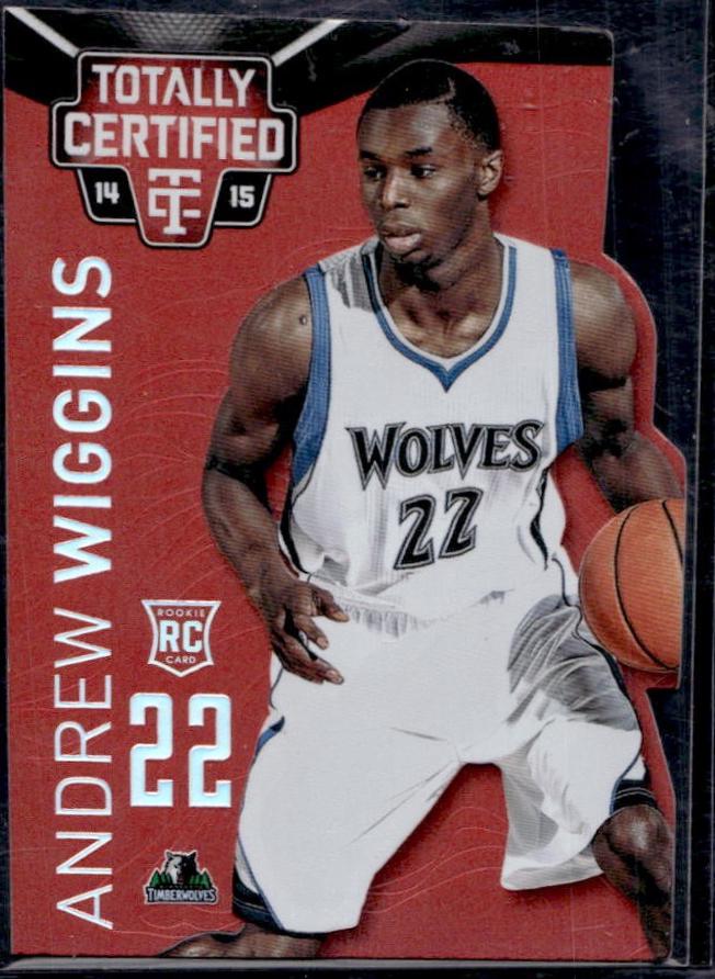 Andrew Wiggins [Dribbling Mirror Platinum Red Die Cuts] #141